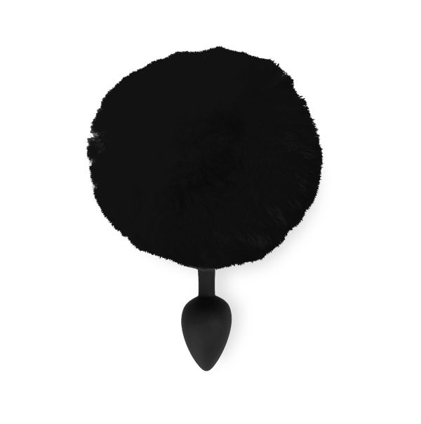 Силіконова анальна пробка М Art of Sex - Silicone Butt plug Rabbit Tail діаметр 3,5 см