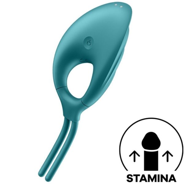 Эрекционное виброкольцо лассо Satisfyer Swordsman крепкая фиксация, 10 режимов, мощный мотор