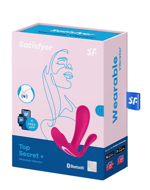 Двойной смарт-вибратор в трусики Satisfyer Top Secret+