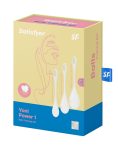 Набор йони бусин Satisfyer Yoni Power 1 диаметр 2-2,5-3см, вес 22-46-74гр
