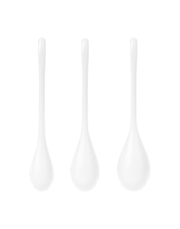 Набор йони бусин Satisfyer Yoni Power 1 диаметр 2-2,5-3см, вес 22-46-74гр