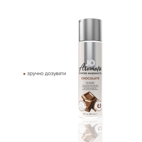 Натуральное массажное масло JO Aromatix Massage Oil Chocolate 120 мл