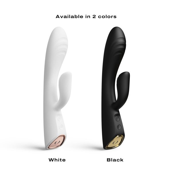 Вібратор-кролик з підігрівом Dorcel FLEXI RABBIT гнучкий стовбур