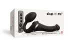 Безремневой вибрострапон с вакуумной стимуляцией Strap-On-Me MULTI ORGASM регулируемый