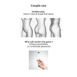 Безремневой вибрострапон с вакуумной стимуляцией Strap-On-Me MULTI ORGASM регулируемый