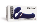 Безремневой вибрострапон с вакуумной стимуляцией Strap-On-Me MULTI ORGASM регулируемый