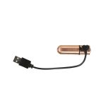 Вибропуля PowerBullet First-Class Bullet 2.5″ with Key Chain Pouch, Rose 9 режимов вибрации