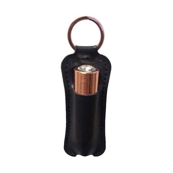 Вибропуля PowerBullet First-Class Bullet 2.5″ with Key Chain Pouch, Rose 9 режимов вибрации