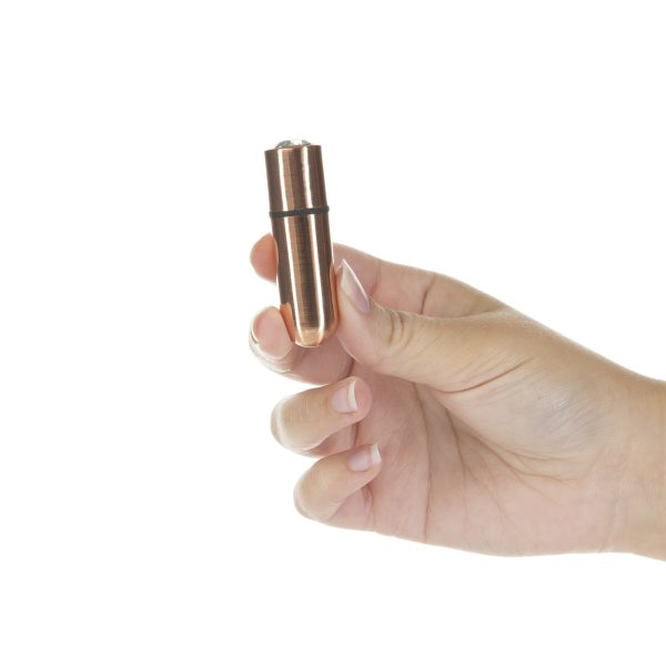 Вибропуля PowerBullet First-Class Bullet 2.5″ with Key Chain Pouch, Rose 9 режимов вибрации
