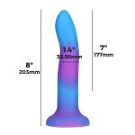 Фалоімітатор, що світиться в темряві, ADDICTION Rave 8″ Glow in the Dark Dildo , 20,3 см