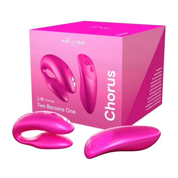 Смарт-вибратор для пар We-Vibe Chorus Cosmic сенсорное управление вибрациями сжатием пульта