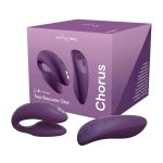 Смарт-вибратор для пар We-Vibe Chorus сенсорное управление вибрациями сжатием пульта
