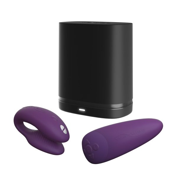 Смарт-вибратор для пар We-Vibe Chorus сенсорное управление вибрациями сжатием пульта