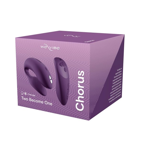 Смарт-вибратор для пар We-Vibe Chorus сенсорное управление вибрациями сжатием пульта