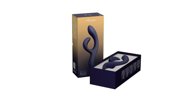 Смарт вибратор-кролик We-Vibe Nova Midnight эргономичный, регулируемый угол наклона ствола