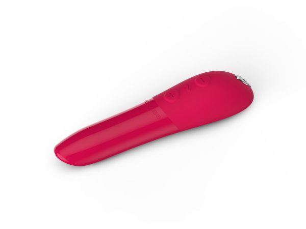 Мощная вибропуля Tango X Cherry by We-Vibe, 7 режимов вибрации, 8 уровней интенсивности