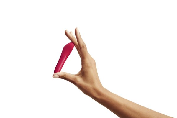Мощная вибропуля Tango X Cherry by We-Vibe, 7 режимов вибрации, 8 уровней интенсивности