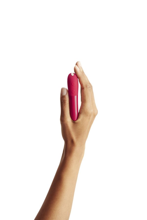 Мощная вибропуля Tango X Cherry by We-Vibe, 7 режимов вибрации, 8 уровней интенсивности