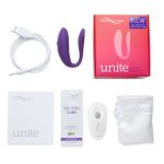 Недорогой вибратор для пар We-Vibe Unite однокнопочный пульт ДУ