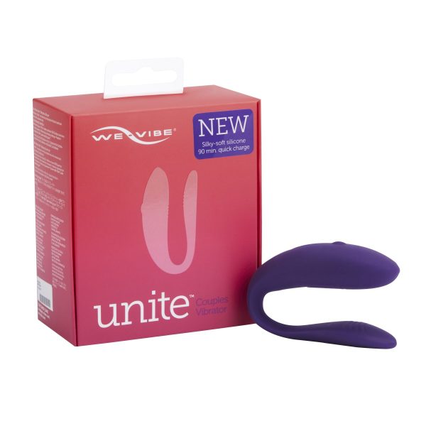 Недорогой вибратор для пар We-Vibe Unite однокнопочный пульт ДУ