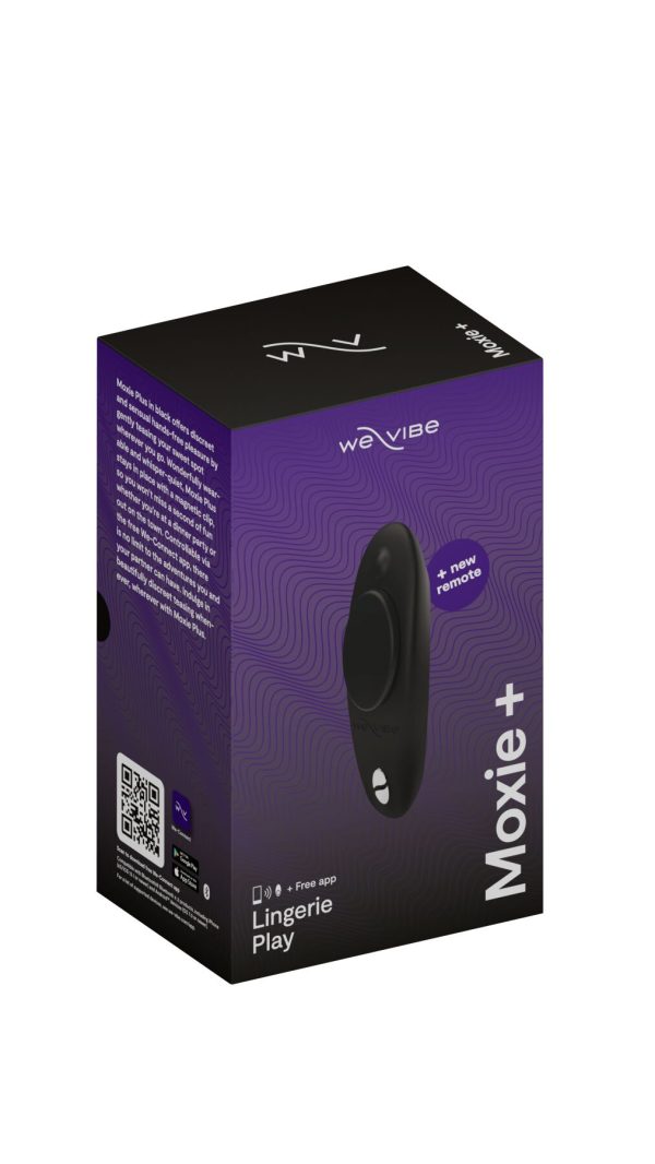 Смарт-вибратор в трусики We-Vibe Moxie+ Satin обновленный пульт ДУ