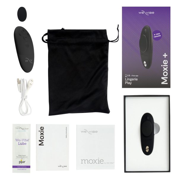 Смарт-вибратор в трусики We-Vibe Moxie+ Satin обновленный пульт ДУ