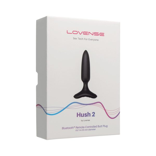 Анальна смарт-вібропробка Lovense Hush 2, розмір