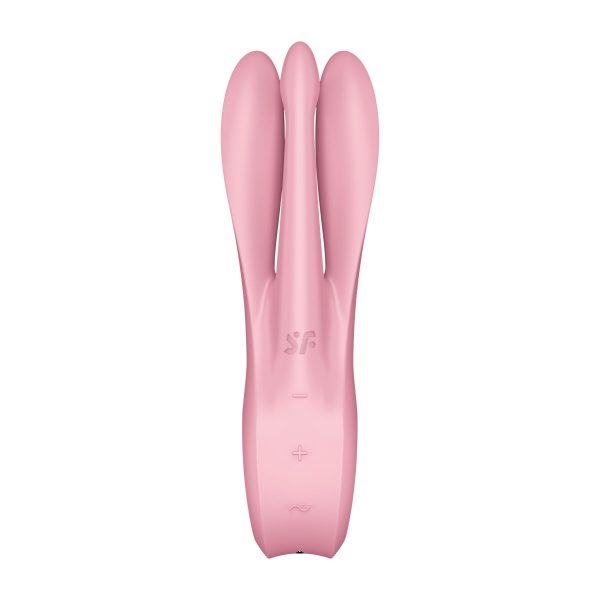 Клиторальный вибратор Satisfyer Threesome 1 с тремя гибкими пальчиками