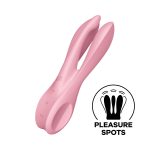 Клиторальный вибратор Satisfyer Threesome 1 с тремя гибкими пальчиками
