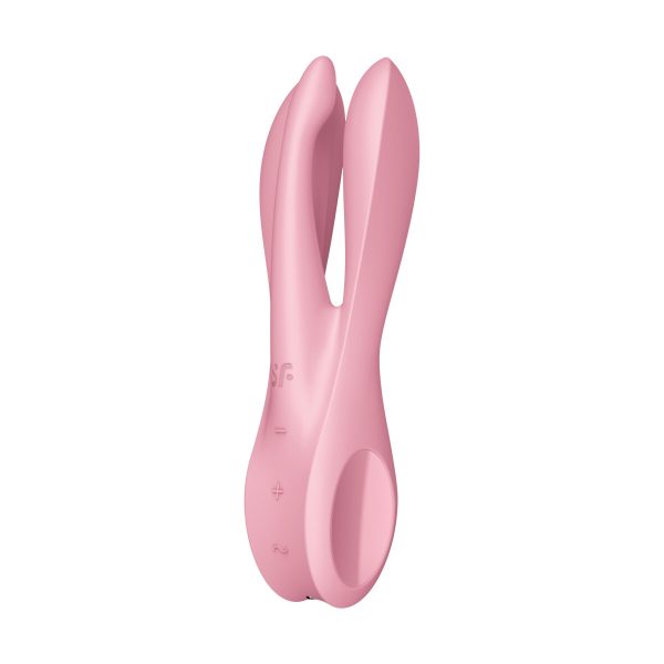 Клиторальный вибратор Satisfyer Threesome 1 с тремя гибкими пальчиками