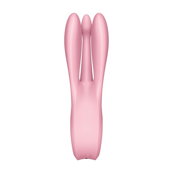 Клиторальный вибратор Satisfyer Threesome 1 с тремя гибкими пальчиками