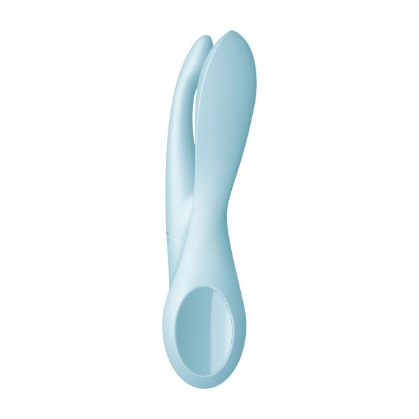 Клиторальный вибратор Satisfyer Threesome 1 Light с тремя гибкими пальчиками