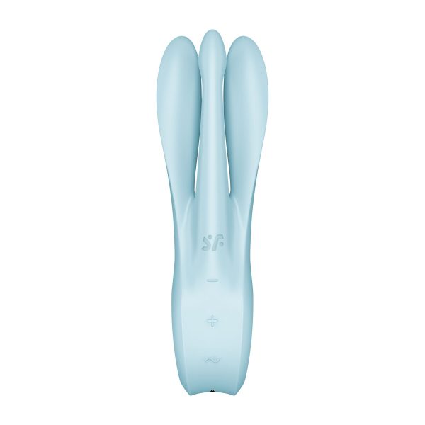 Клиторальный вибратор Satisfyer Threesome 1 Light с тремя гибкими пальчиками