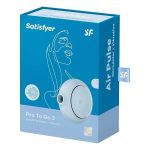 Вакуумный стимулятор с вибрацией Satisfyer Pro To Go 3