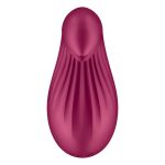 Вибратор Satisfyer Dipping Delight Berry, 2 мотора, гибкий кончик