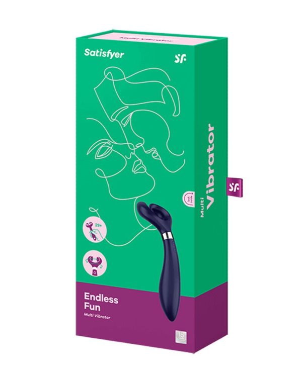 Вибратор для пар Satisfyer Endless Fun три мотора, многофункциональный