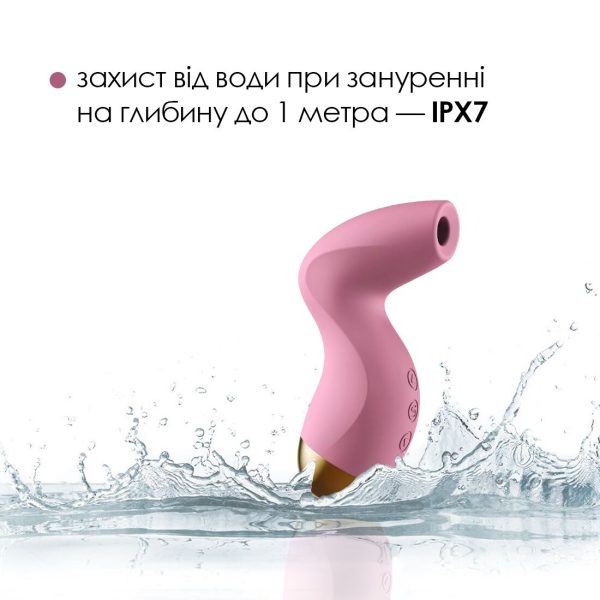 Вакуумный клиторальный стимулятор Svakom Pulse Pure Pale 5 режимов, 5 интенсивностей в каждом