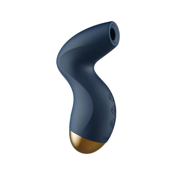 Вакуумный клиторальный стимулятор Svakom Pulse Pure Navy 5 режимов, 5 интенсивностей в каждом