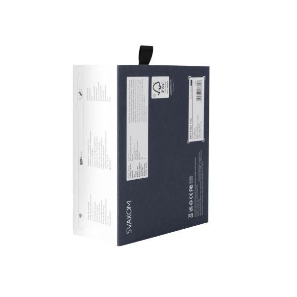 Вакуумный клиторальный стимулятор Svakom Pulse Pure Navy 5 режимов, 5 интенсивностей в каждом