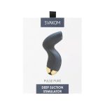 Вакуумный клиторальный стимулятор Svakom Pulse Pure Navy 5 режимов, 5 интенсивностей в каждом