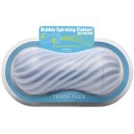 Мастурбатор Tenga FLEX Bubbly с изменяемой интенсивностью, можно скручивать, вакуум