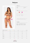 Еротичний комплект зі стреп Obsessive Badossa 2-pcs set з доступом