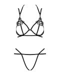 Еротичний комплект зі стреп Obsessive Badossa 2-pcs set з доступом