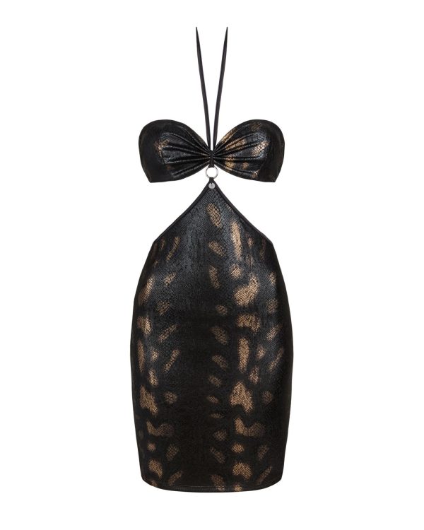 Сукня під зміїну шкіру Obsessive Vivianty dress