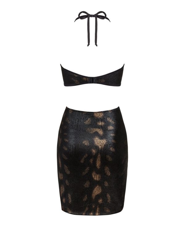 Сукня під зміїну шкіру Obsessive Vivianty dress