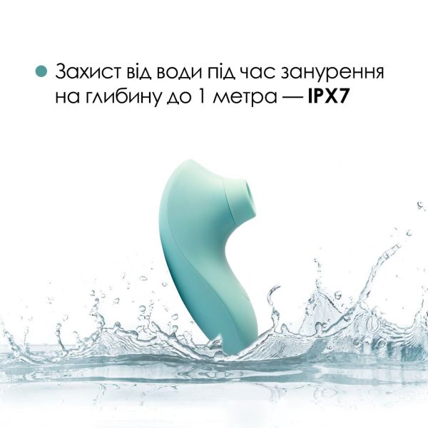 Вакуумный стимулятор Svakom Pulse Lite Neo Seafoam управляется со смартфона