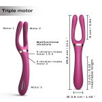 Вибратор-стимулятор Dorcel INFINITE JOY PLUM, многофункциональный, унисекс