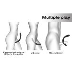 Вибратор-стимулятор Dorcel INFINITE JOY многофункциональный, унисекс