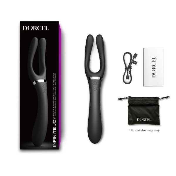 Вибратор-стимулятор Dorcel INFINITE JOY многофункциональный, унисекс