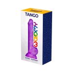 Фаллоимитатор Wooomy Tango, с присоской, длина 18 см, диаметр 3,2 см